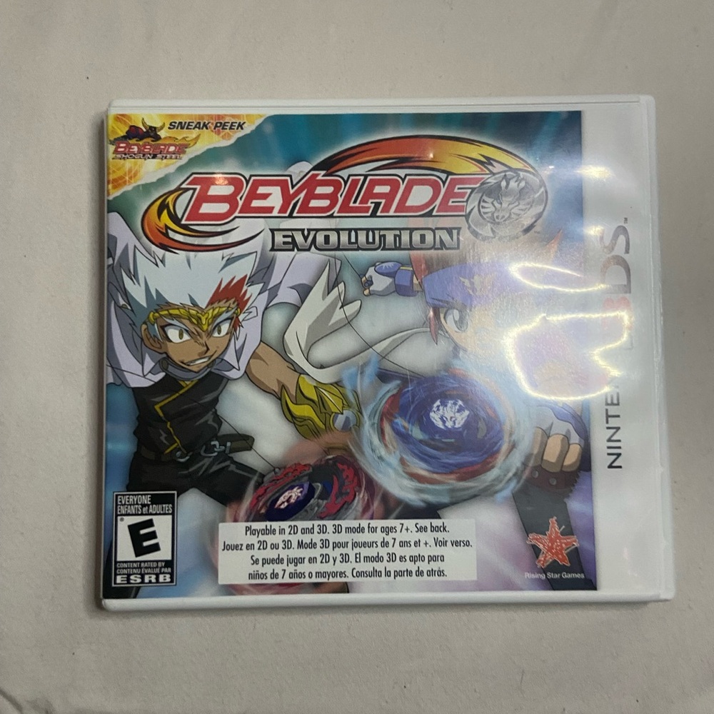 ☾.݁ᛪ༙ 3/$20 🕹️🎮 Beyblade Evolution for Nintendo 3DS - Tested + CIB